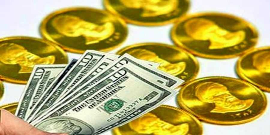 قیمت طلا، بهای سکه را پایین کشید -پیشروی اندک قیمت دلار