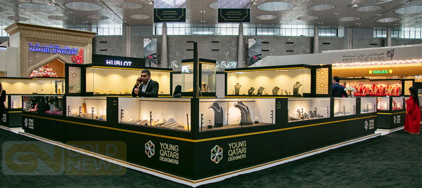 نمایشگاه جواهرات قطر با حال و هوای جام جهانی
