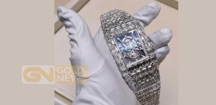 17524 قطعه الماس -براق ترین ساعت دنیا